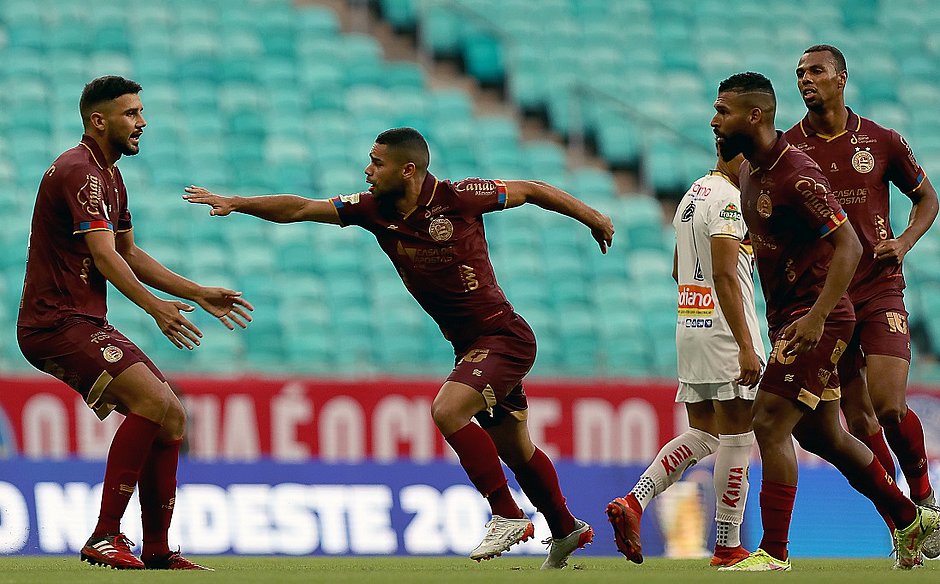 Bahia aplica 5 a 0 no Globo-RN pela Copa do Nordeste; veja os gols