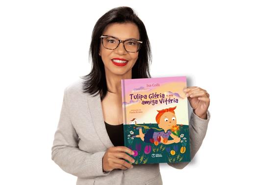 Escritora Isa Colli lança livro para motivar crianças que lutam contra o câncer