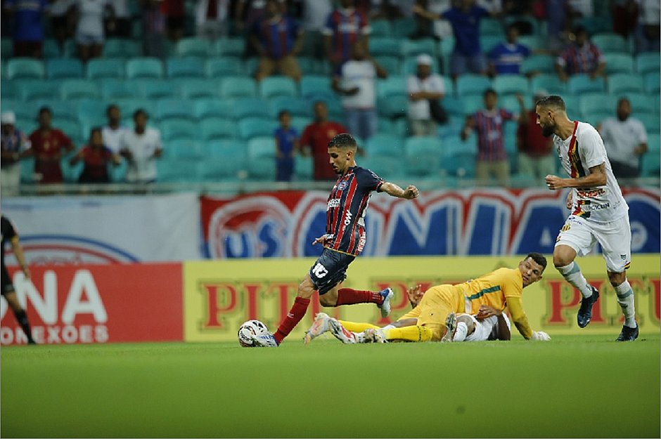 Série B: Bahia vence o Sampaio Corrêa por 1 a 0 na Fonte; veja o gol