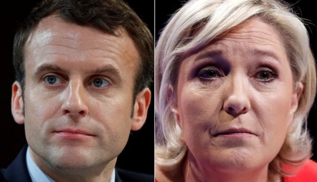 Eleição presidencial na França terá 2º turno entre Macron e Le Pen