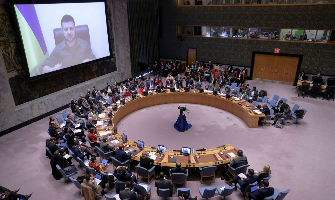 Ucrânia questiona Conselho de Segurança da ONU na manutenção da paz