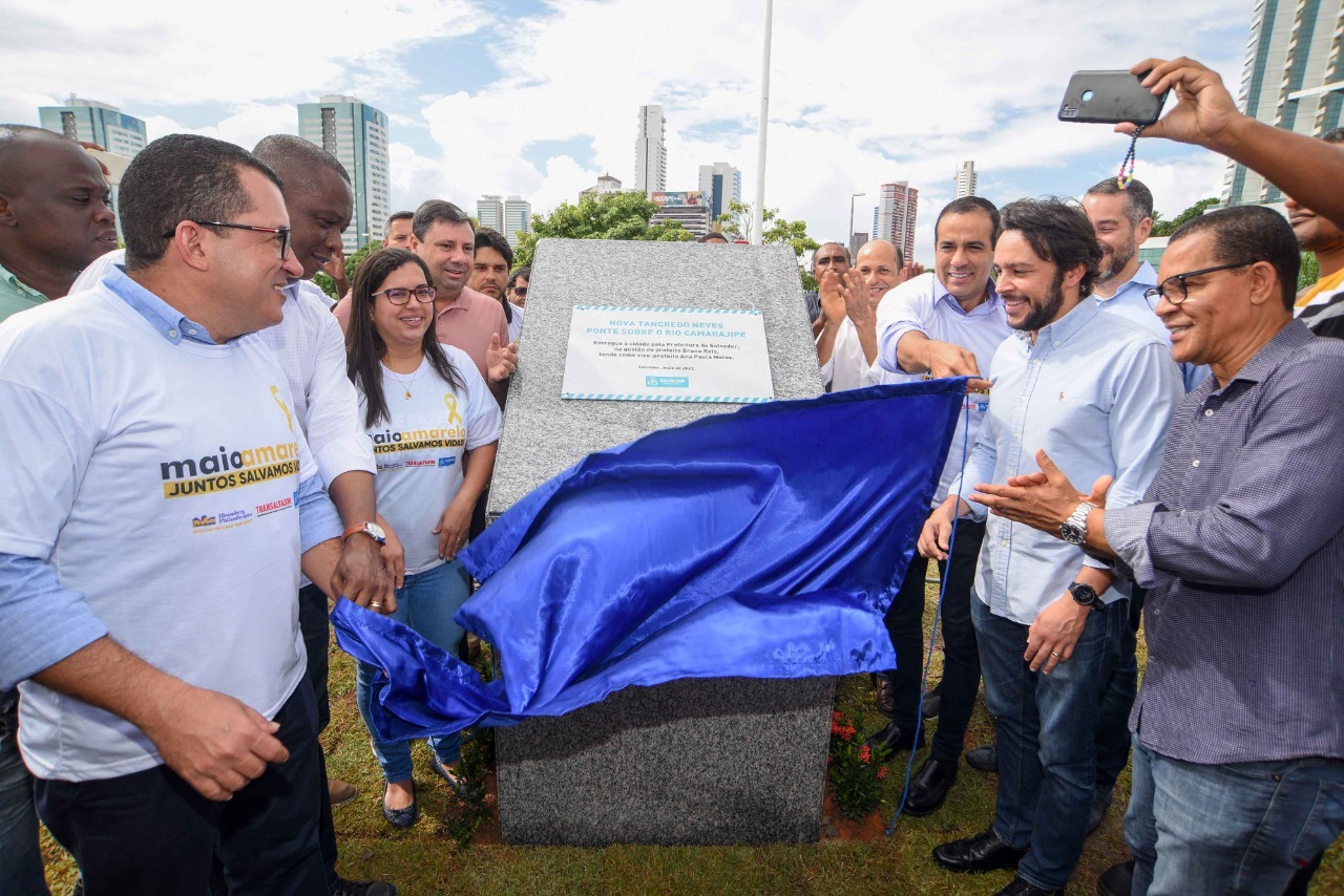 Bruno Reis entrega 1ª etapa da Nova Avenida Tancredo Neves