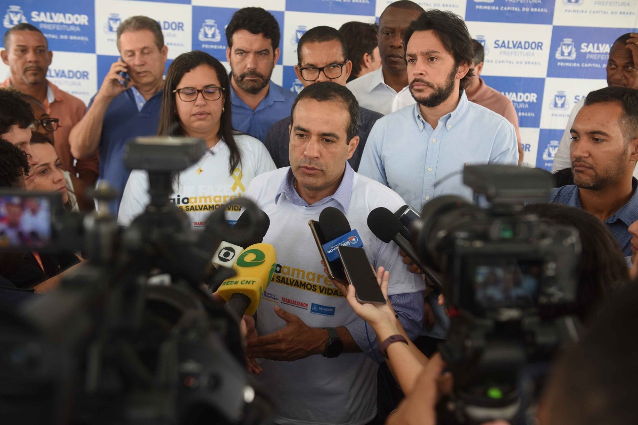 “Bahia é o único estado que não dá isenção de ICMS do transporte público”, diz Bruno Reis