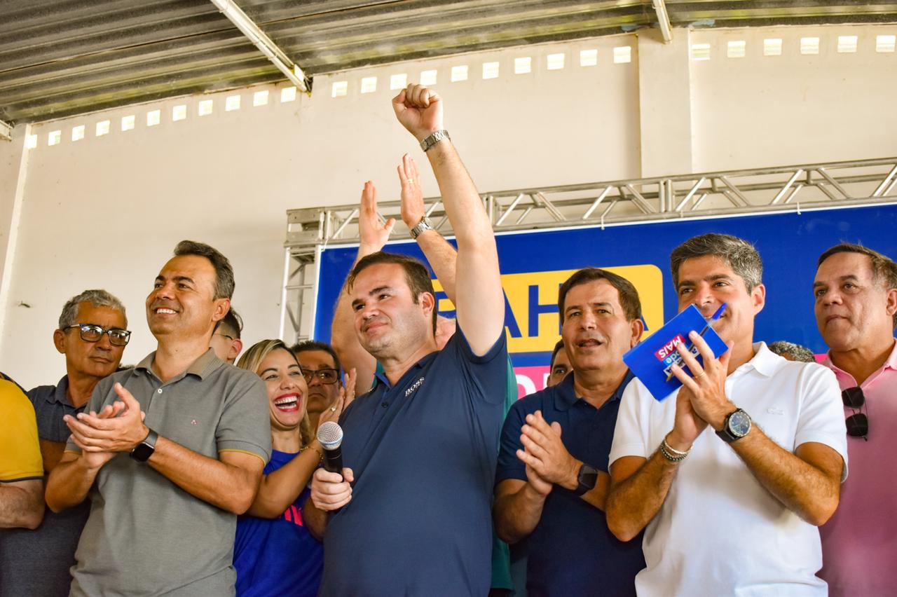 Cacá Leão agradece apoio do prefeito Jai de Barrocas (PSD): ‘É referência de trabalho’