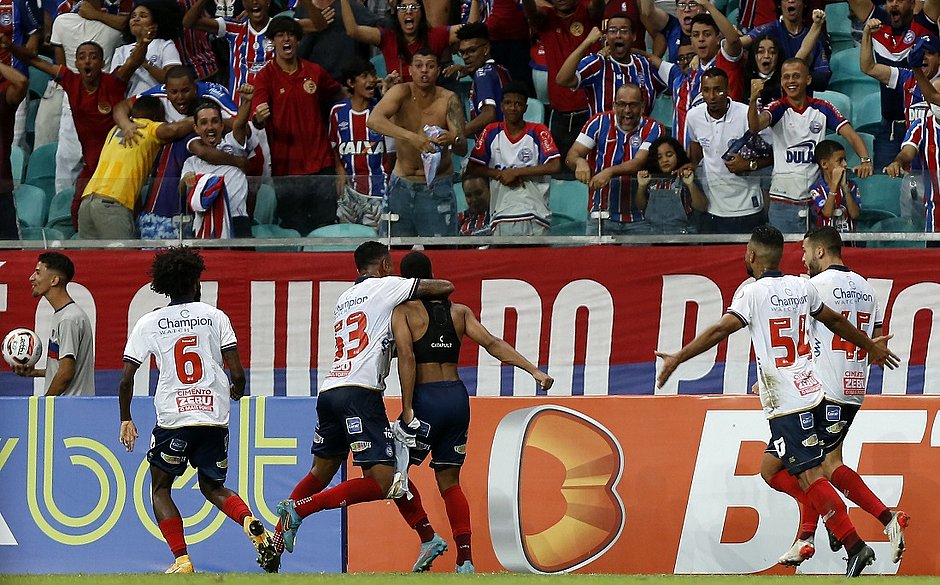 Série B: Bahia vence o Criciúma-SC por 2 a 1; veja os gols
