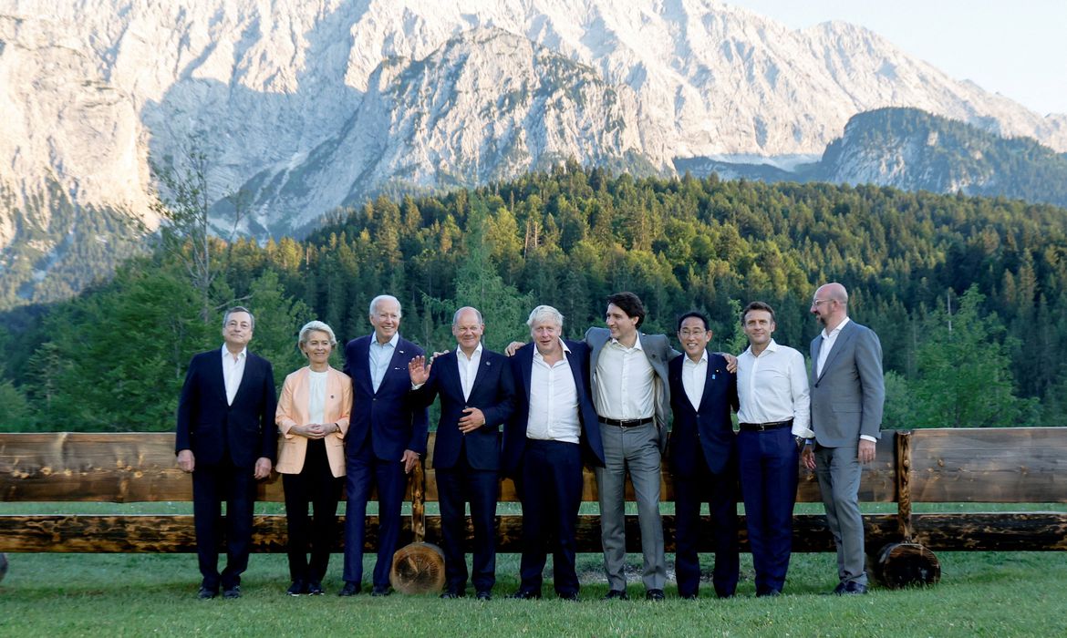 G7 arrecadará US$ 600 bilhões para alternativa ao Cinturão e Rota da China