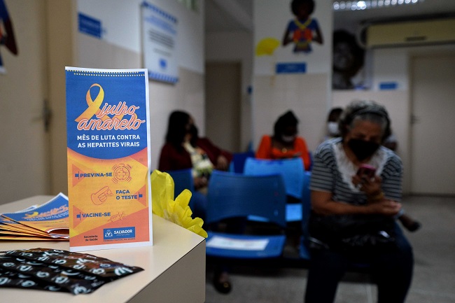 #JulhoAmarelo Unidades de saúde de Salvador oferecem testes de hepatite