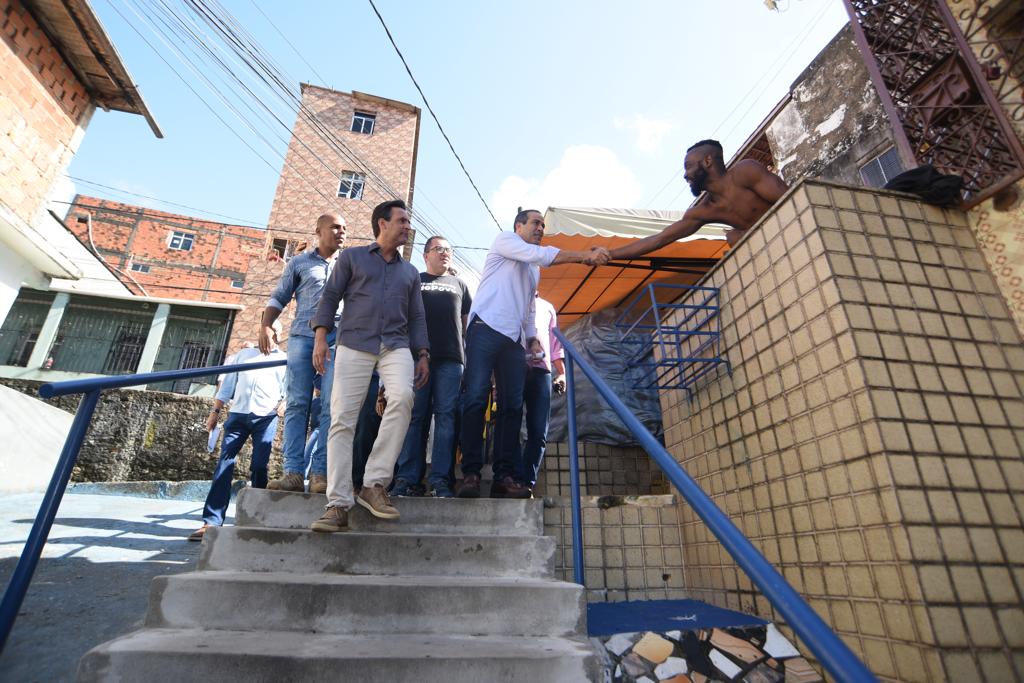 Prefeitura investe R$30 milhões em recuperação de escadarias de Salvador