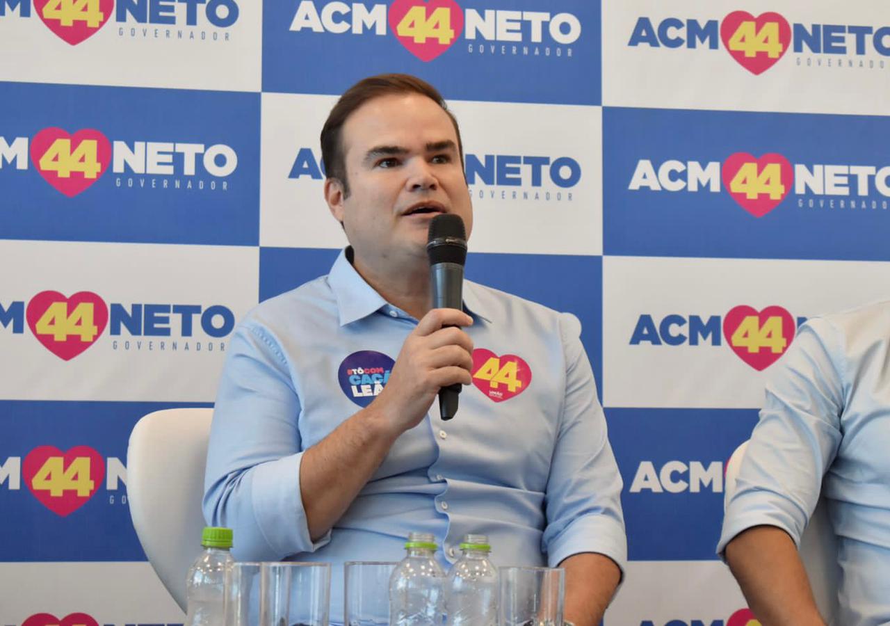 ‘Os interesses da Bahia e ACM Neto terão no Senado um parceiro’, diz Cacá Leão na Convenção