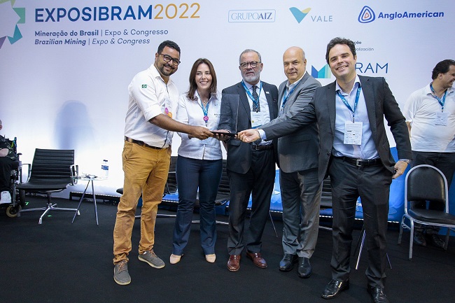 BAMIN é premiada em concurso de melhor estande na Exposibram 2022