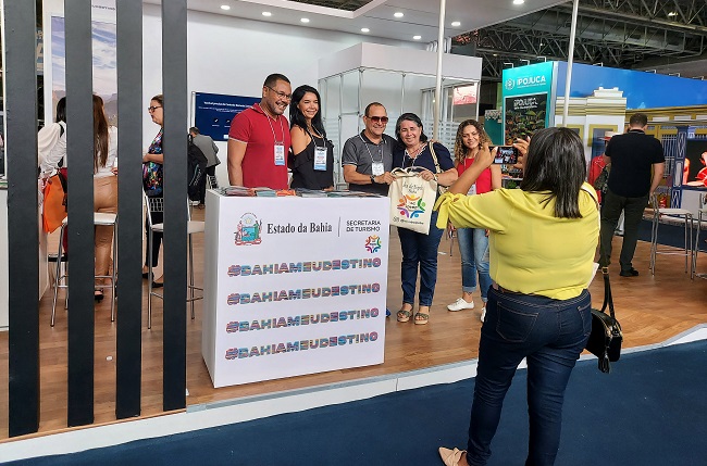 Campanha #BahiaMeuDestino promove turismo do estado na Abav Expo 2022