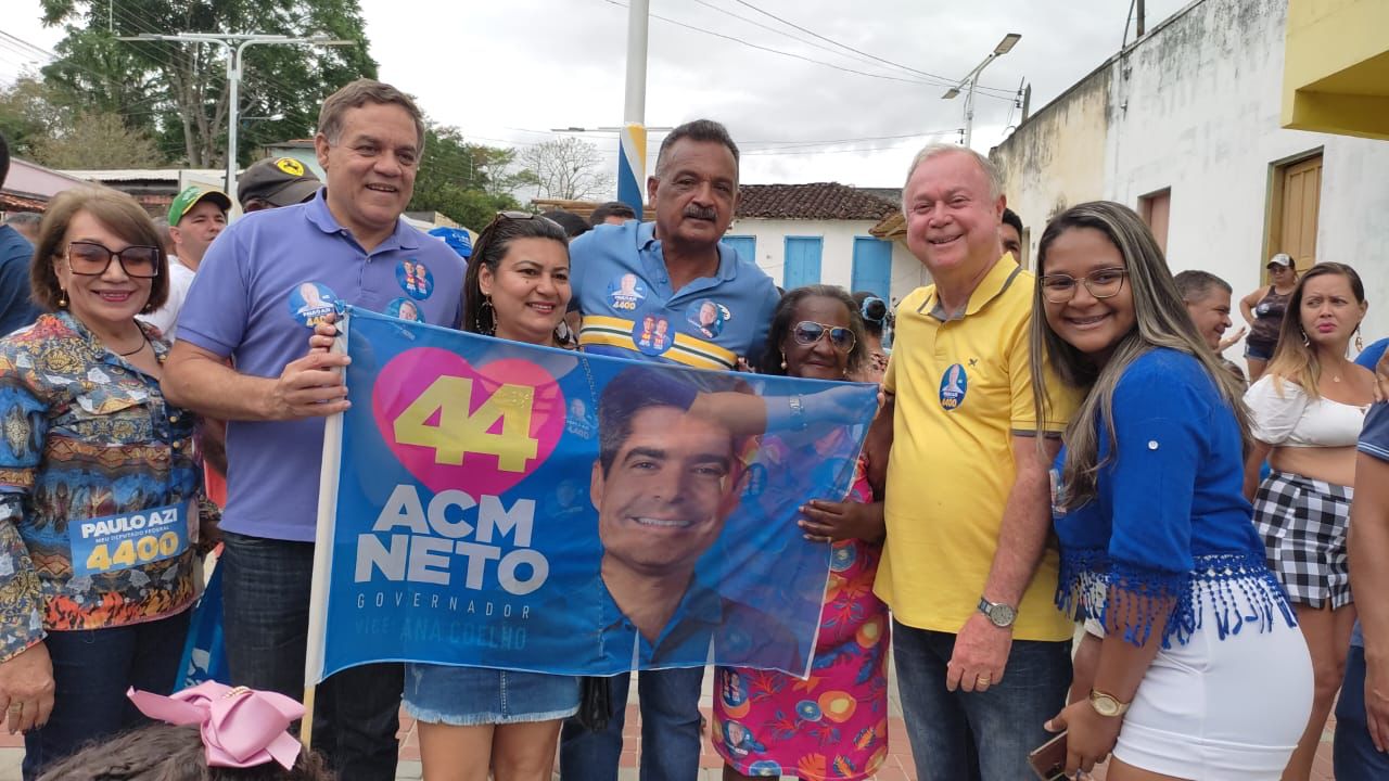 Da base do governo, prefeito de São José da Vitória anuncia apoio a ACM Neto