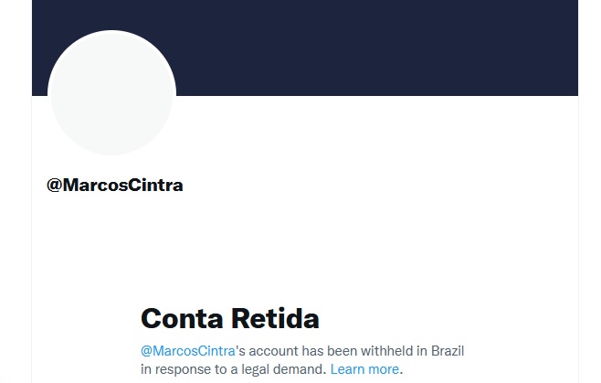 Justiça suspende perfil de Marcos Cintra após ele questionar centenas de urnas com zero votos para Bolsonaro