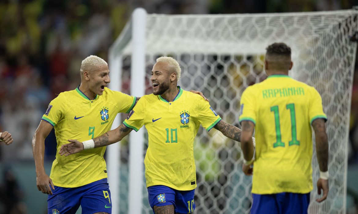 Jogo entre Brasil x Croácia abrirá as Quartas de Final da Copa na sexta-feira