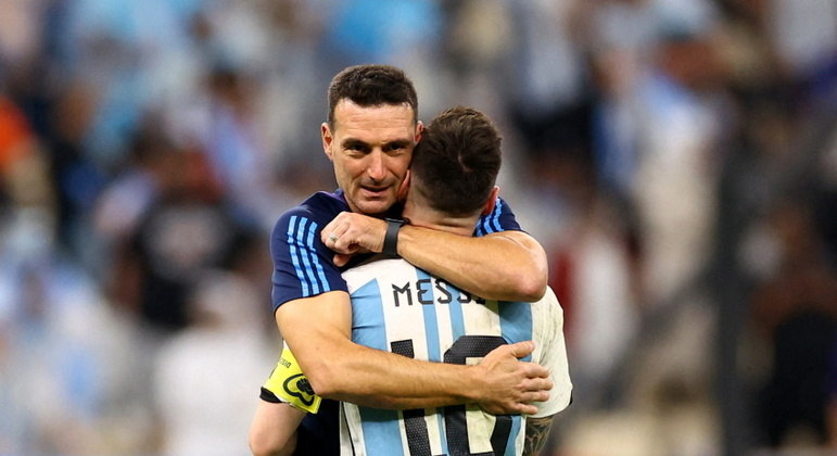 Scaloni mantém seleção da Argentina de portas abertas para Messi