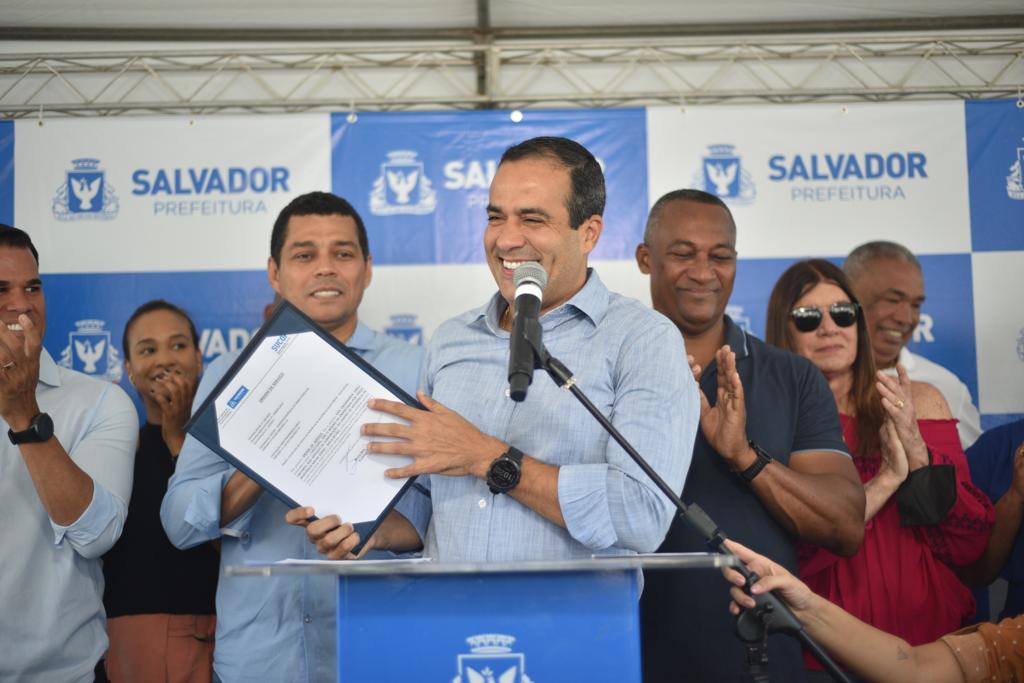 Bruno Reis autoriza início das obras do segundo Cras Modelo de Salvador