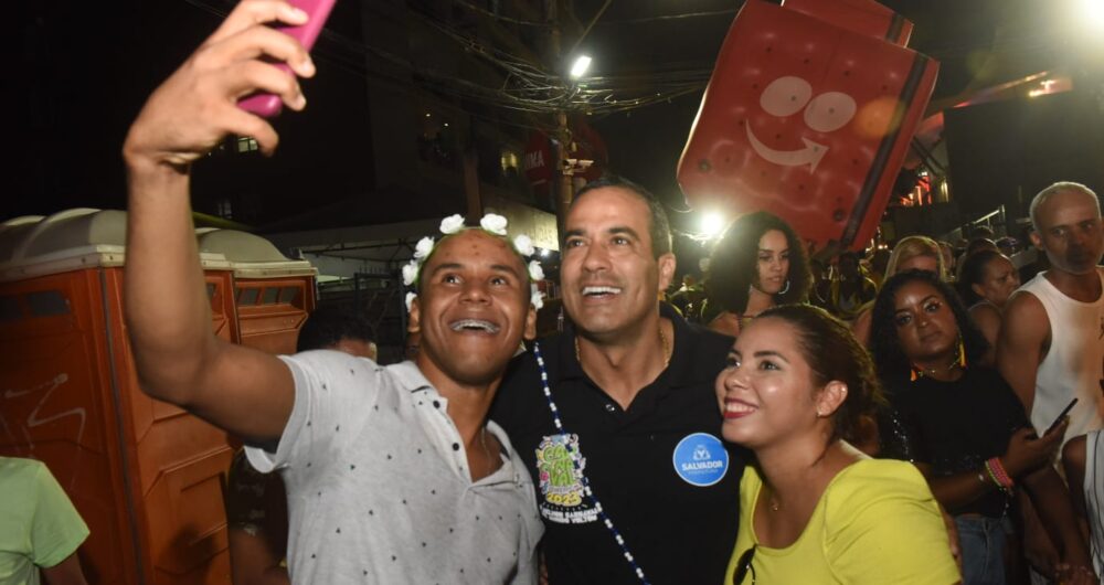 “Salvador está bombando nos quatro cantos do mundo graças ao Carnaval”, diz Bruno Reis