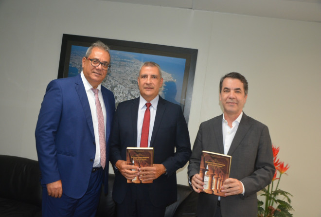 Carlos Muniz tem reunião com os presidentes do TCE e do TCM