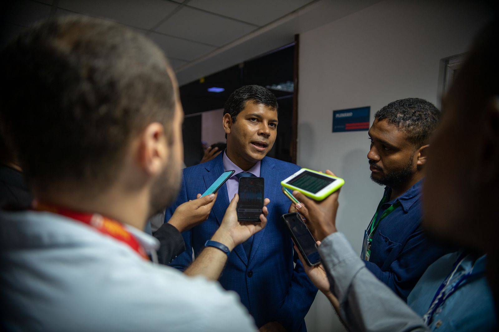 Diego Castro apresenta na ALBA projeto para acabar com a blitz do IPVA