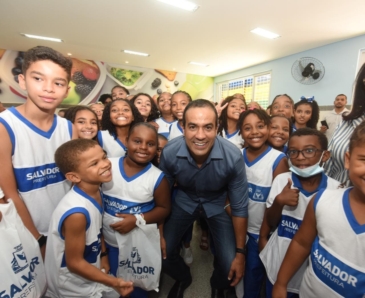 Bruno Reis inaugura nova escola em Brotas com capacidade para mil alunos