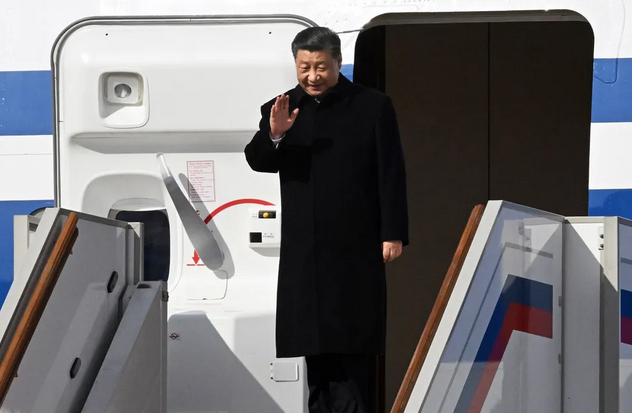 Presidente da China visita a Rússia para “propor diálogo pelo fim da guerra”