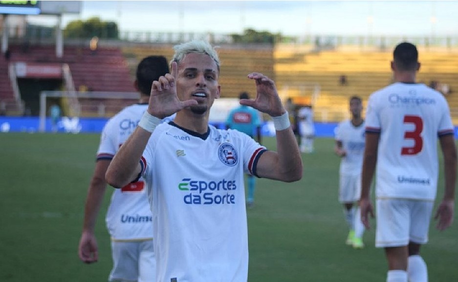 Bahia vence o Volta Redonda-RJ por 2 a 1 pela Copa do Brasil