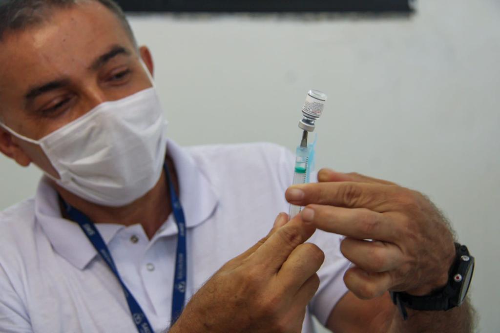 Mais de 21 mil doses foram aplicadas  no Dia D da Vacinação em Salvador neste sábado