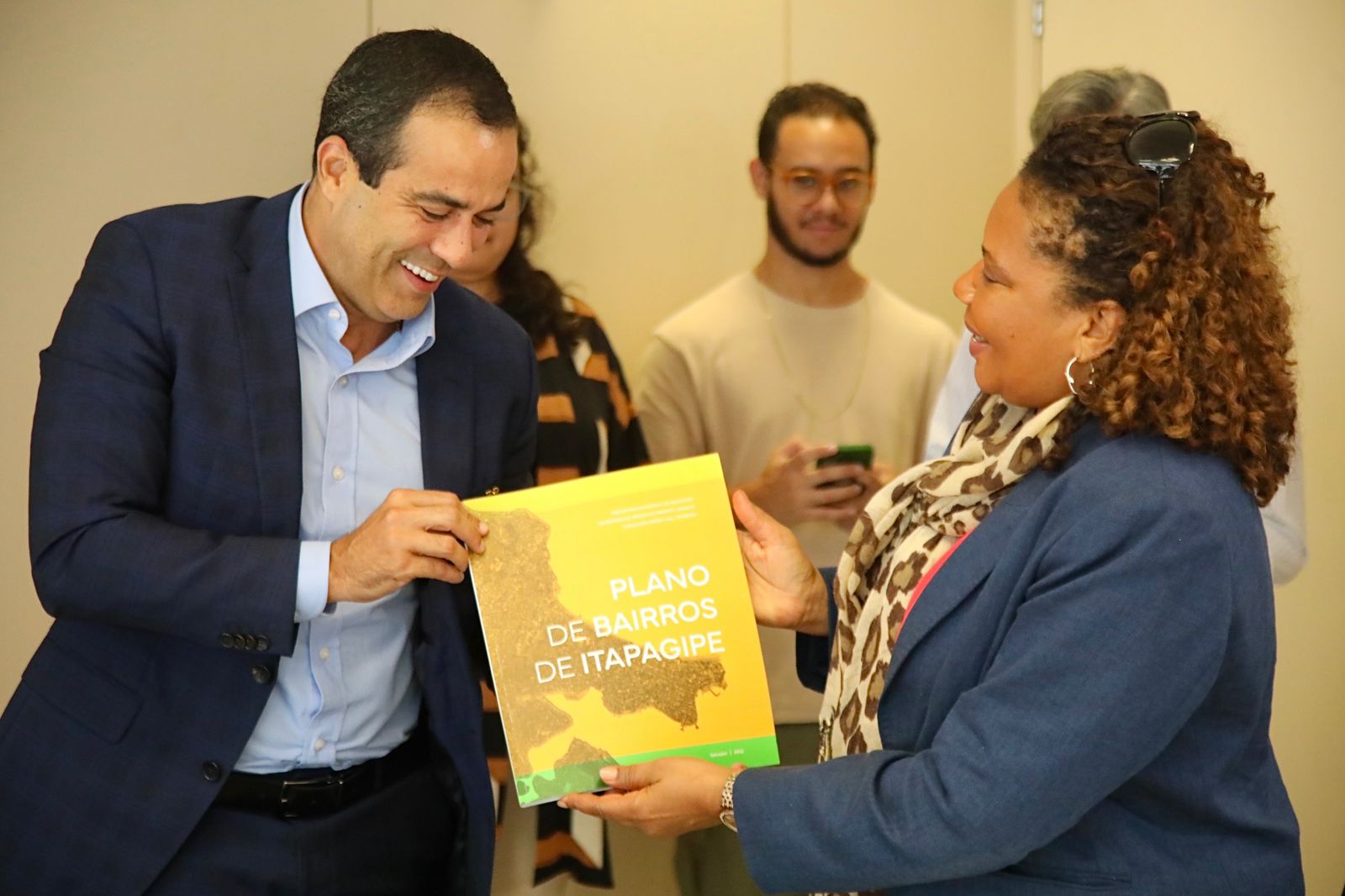 Bruno Reis se reúne com Margareth Menezes e presidente do Iphan por apoio para o Centro Histórico de Salvador