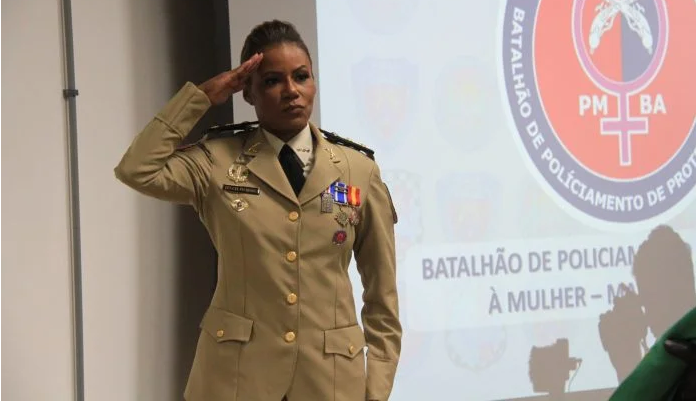 Tenente-coronel Roseli é a primeira mulher a comandar um batalhão na PM-BA