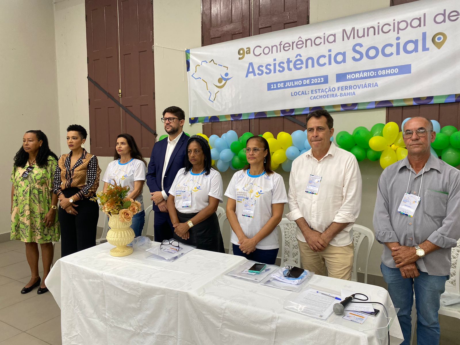 Prefeitura de Cachoeira realiza 9ª Conferência Municipal de Assistência Social