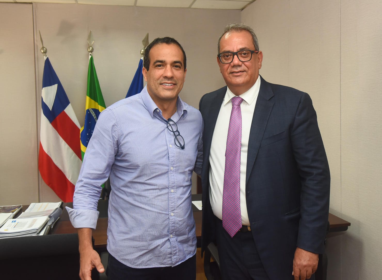 Carlos Muniz anuncia apoio a Bruno Reis em 2024: “Por tudo que tem feito por Salvador”