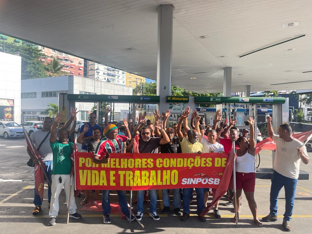 Trabalhadores em postos de combustíveis da Bahia aprovam proposta de Convenção Coletiva