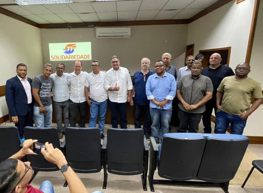Luciano Araujo se reúne com pré-candidatos a vereadores de Salvador pelo Solidariedade