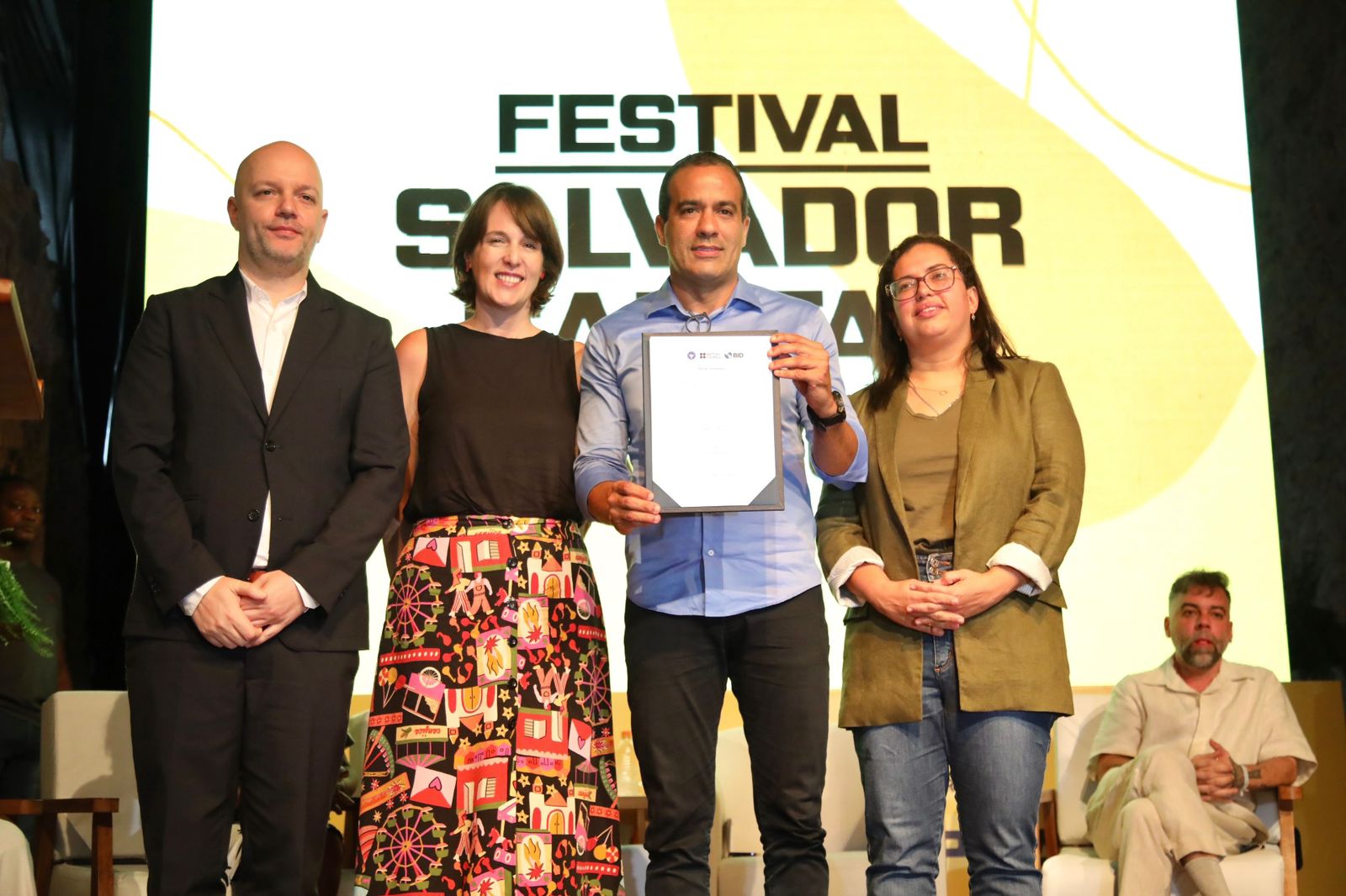 No Festival Salvador Capital Afro, Bruno Reis anuncia Prodetur 2 voltado para a população negra da cidade