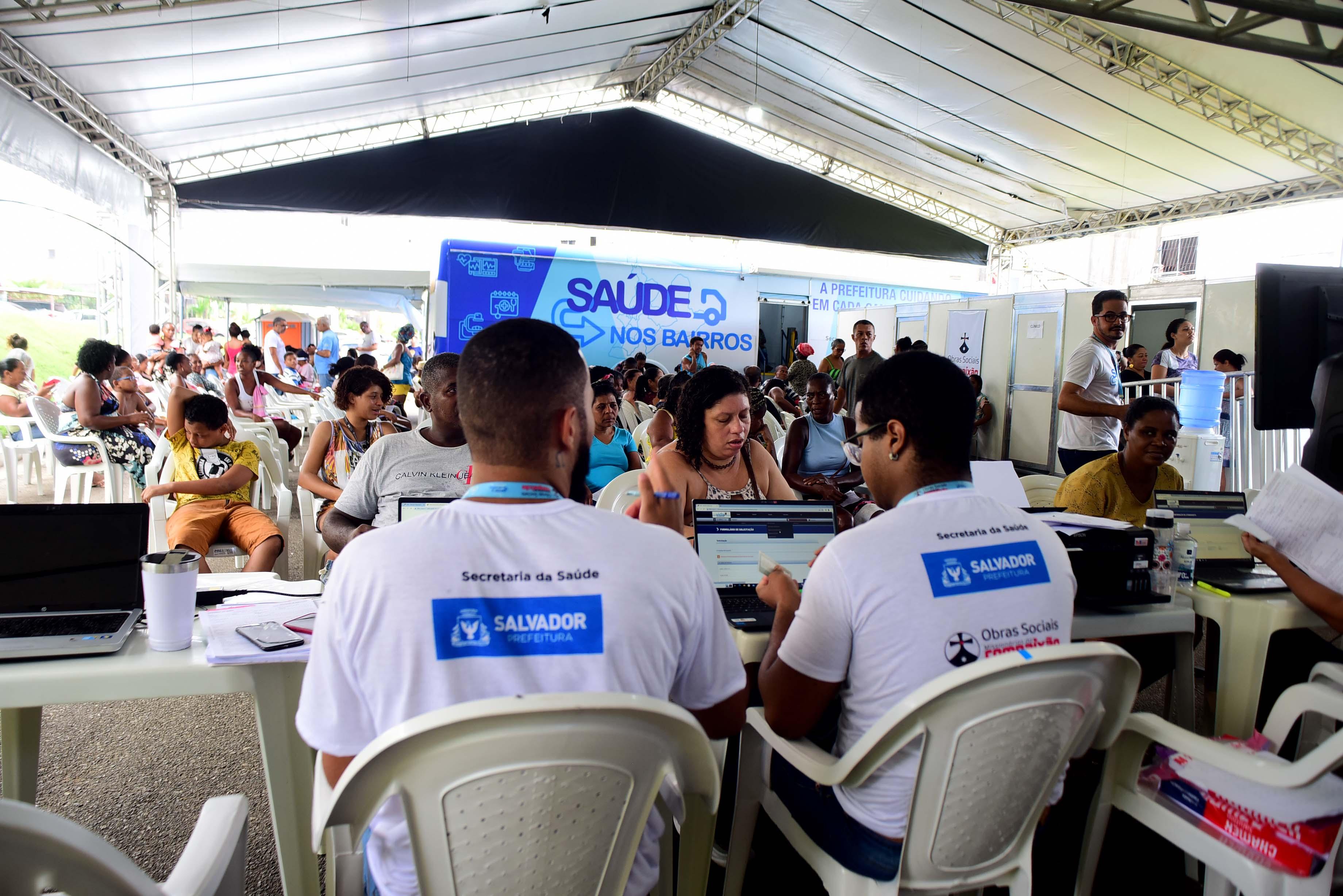 Lagoa da Paixão: Programa Saúde nos Bairros chega na 33ª localidade em Salvador