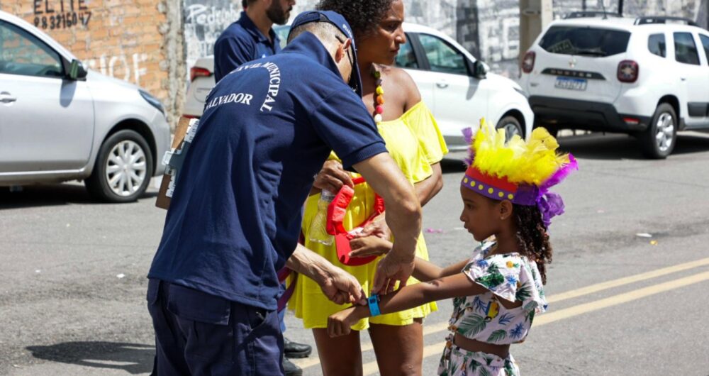 Quase 10 mil crianças já foram identificadas pela Guarda Civil neste Carnaval