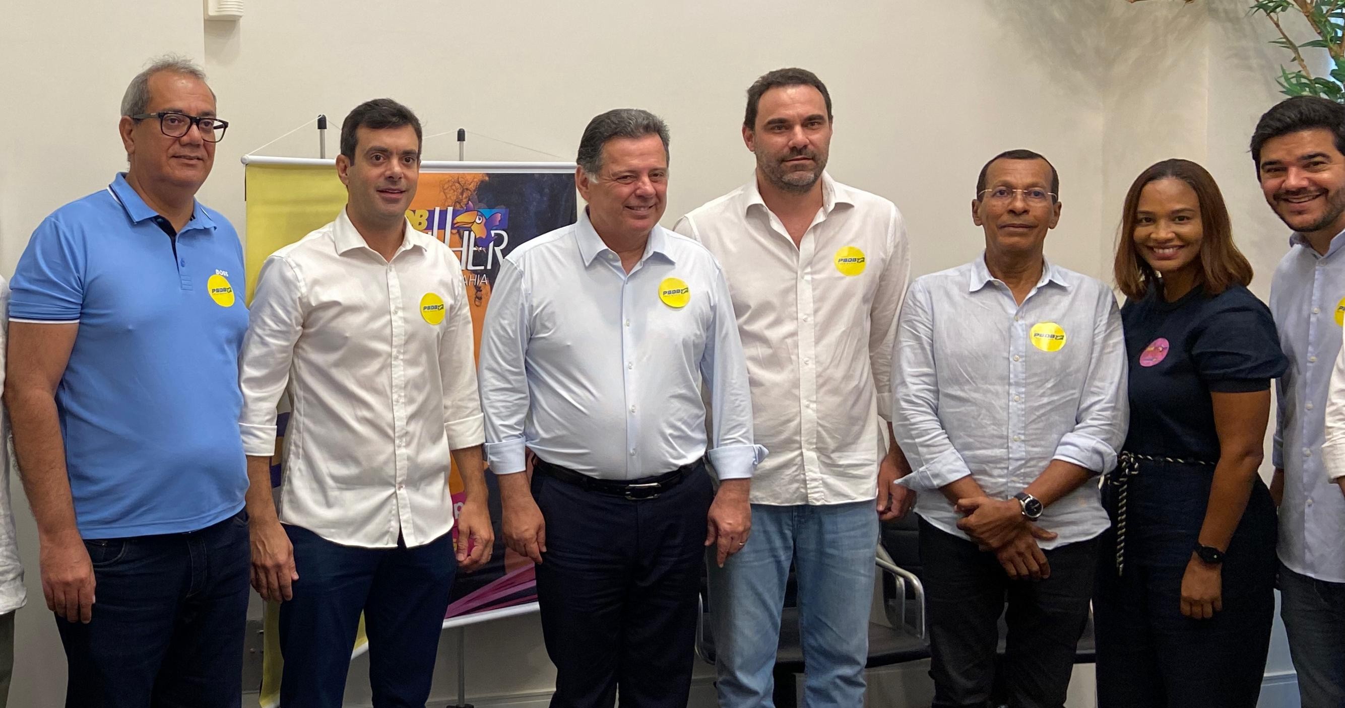 Carlos Muniz participa do Giro Pelas Capitais com o presidente do PSDB, Marconi Perillo