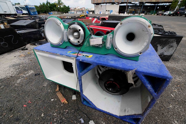 Prefeitura de Salvador destrói 2,5 mil equipamentos sonoros no Dia Municipal de Combate à Poluição Sonora