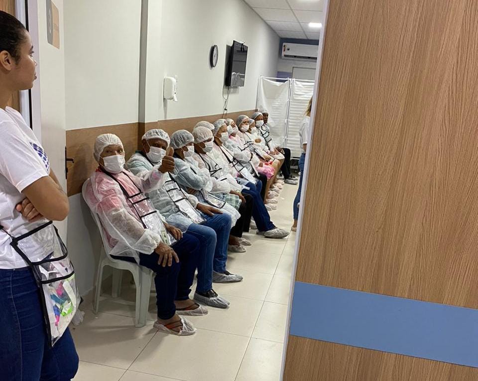 Cerca de 200 pacientes são atendidos no mutirão oftalmológico em Itanagra