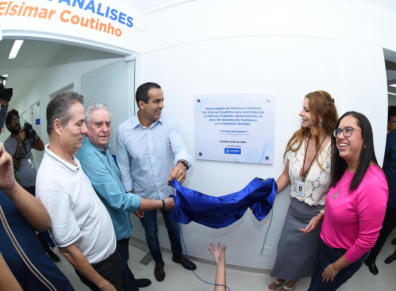 Bruno Reis inaugura novo Laboratório Central de Salvador para ampliar realização de exames