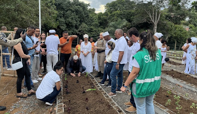 Primeira Horta Comercial de Salvador é instalada em Cassange