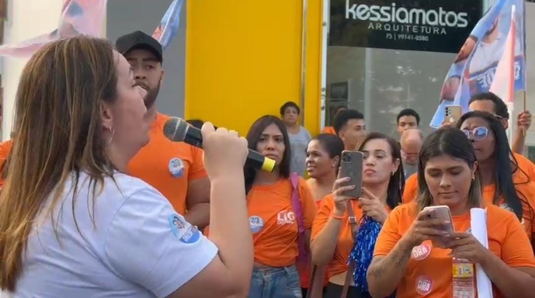 Candidata a prefeita de Paulo Afonso, Onilde Carvalho inicia campanha com caminhada no Centro