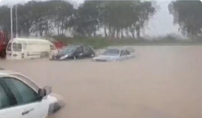 Temporal provoca alagamentos no Sudoeste Baiano