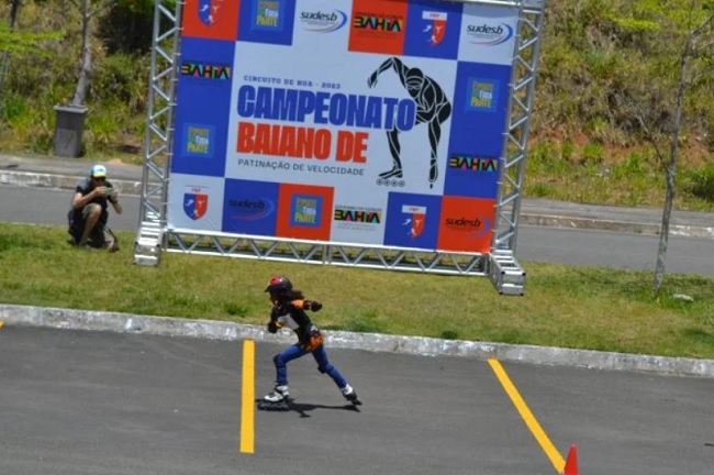 Estacionamento do Barradão sedia o 2º Campeonato Baiano de Patinação de Velocidade