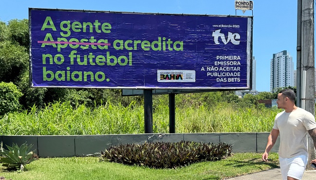 TVE Bahia inova e proíbe BETs na programação