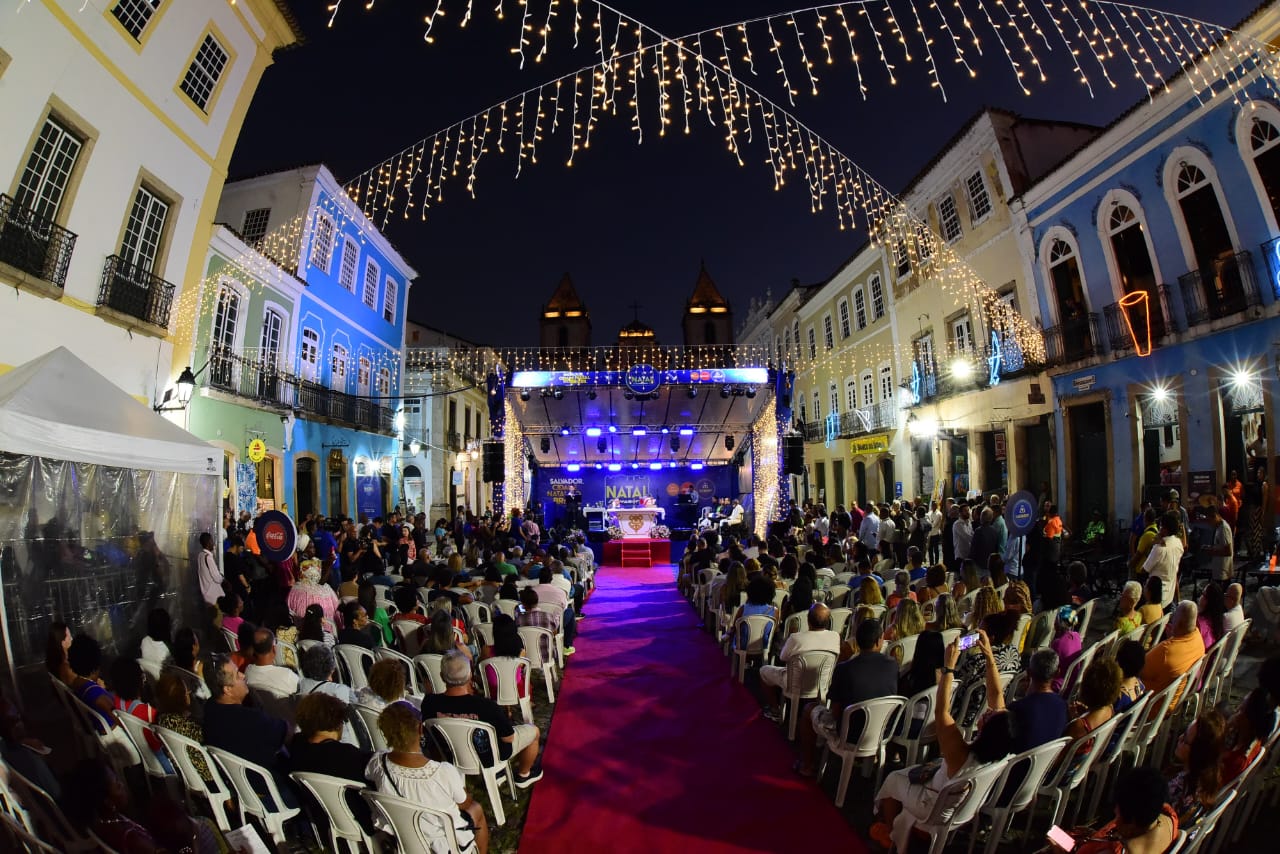 Prefeitura inicia programação de Natal no Centro Histórico de Salvador