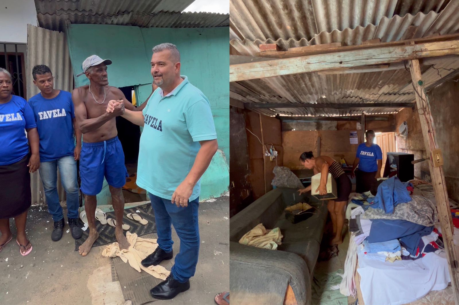 Vereador Gordinho da Favela e Instituto Casa Verde restauram moradias em comunidades de Salvador