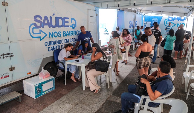 Saúde nos Bairros chega em novas localidades de Salvador