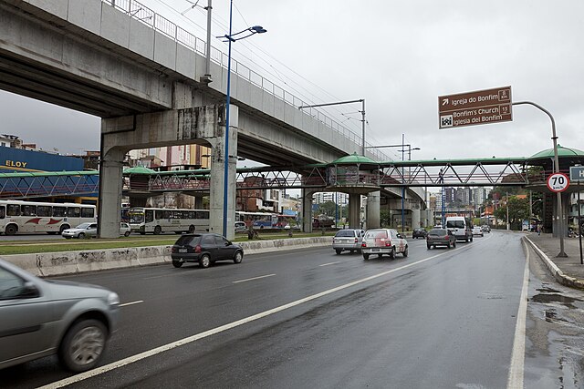 Senatran autoriza Prefeitura de Salvador a implantar motofaixas na Av. Bonocô