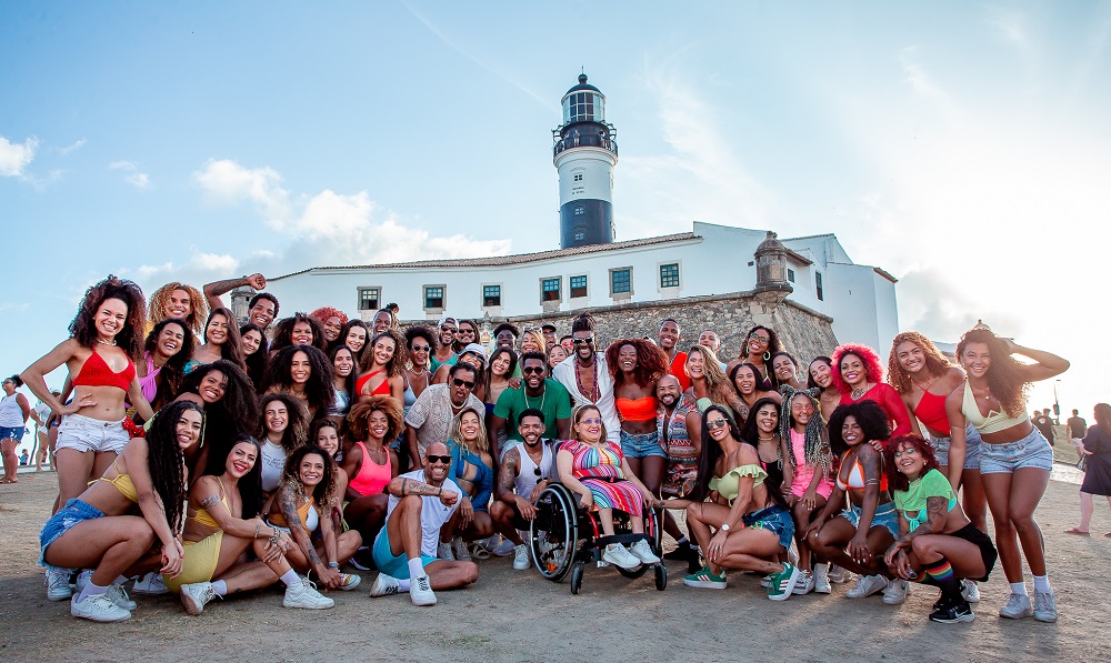 É o Tchan grava clipe de “Jogadinha” e movimenta pontos turísticos de Salvador